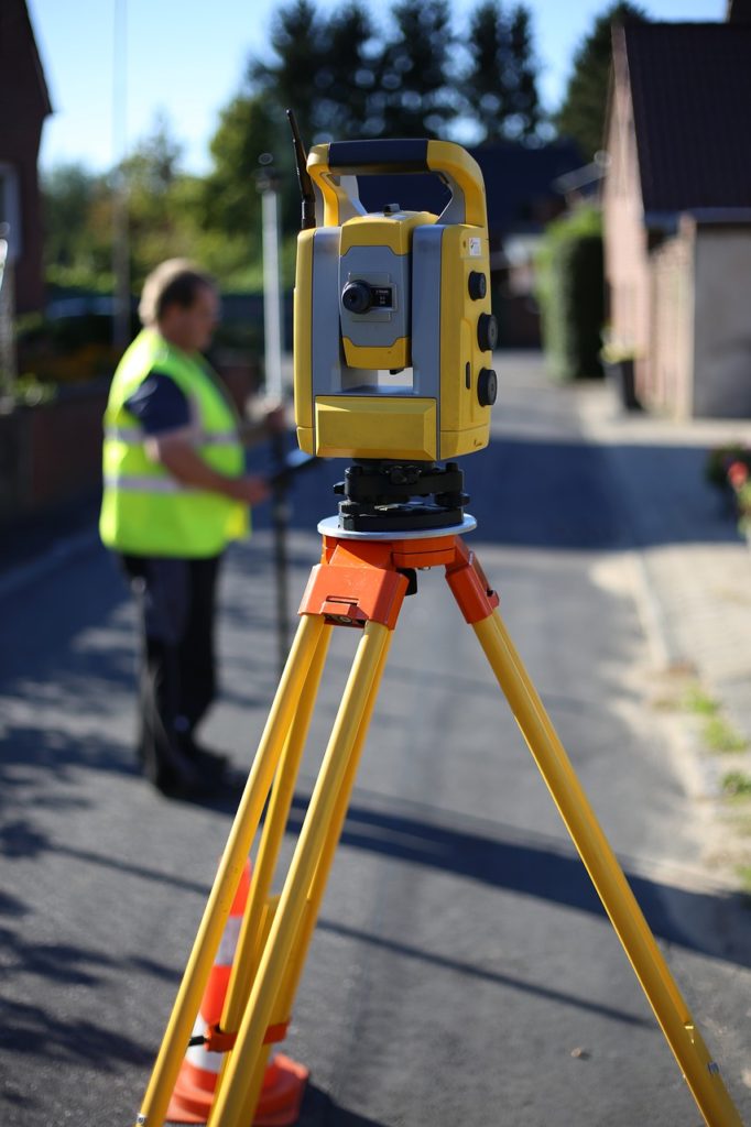 surveying, geodesy, equipment